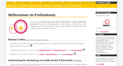 Desktop Screenshot of freifunk-halle.org